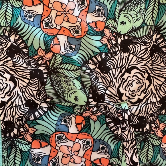 Girls Adidas Patterned Jacket - Picture 3 of 5